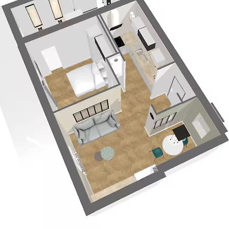 AppartChic - appartement standing - plein Centre&Parking privé Créon Esterno foto